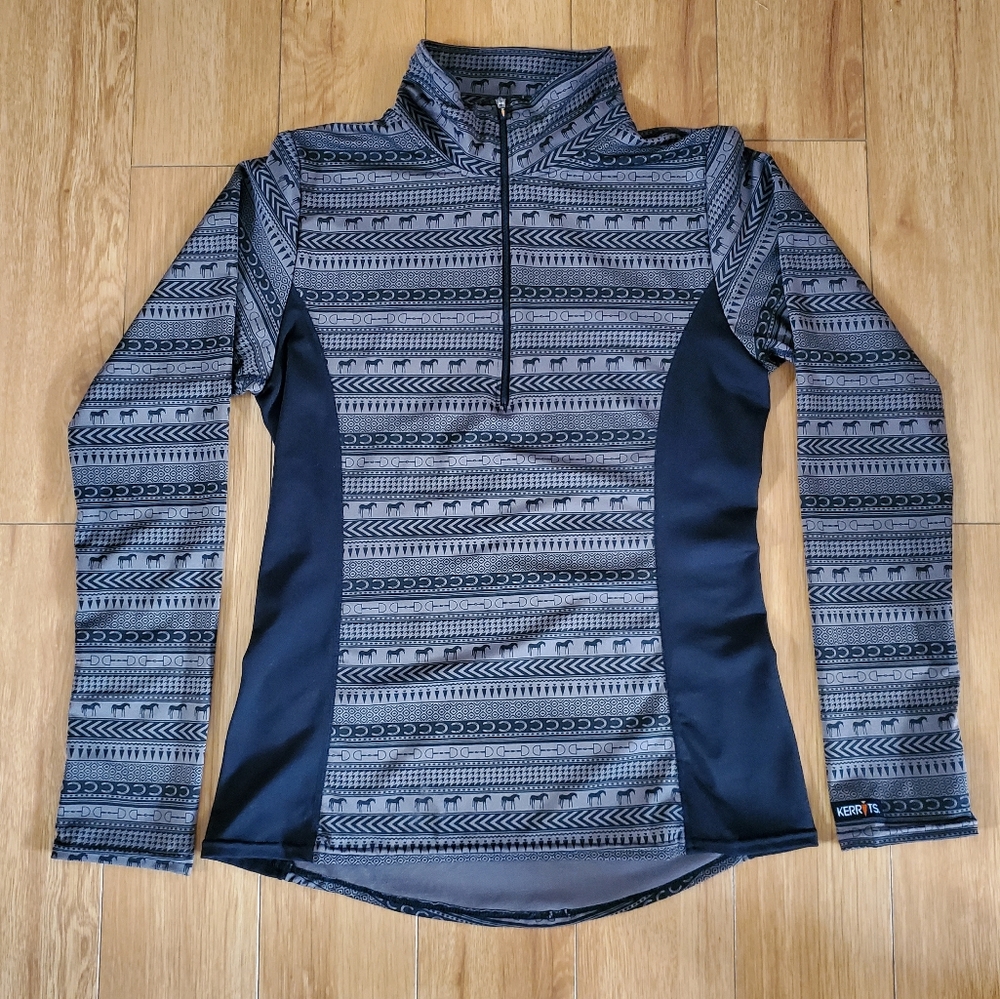 NWOT- Kerrits Half-Zip Pullover/Riding Top (Sz S)